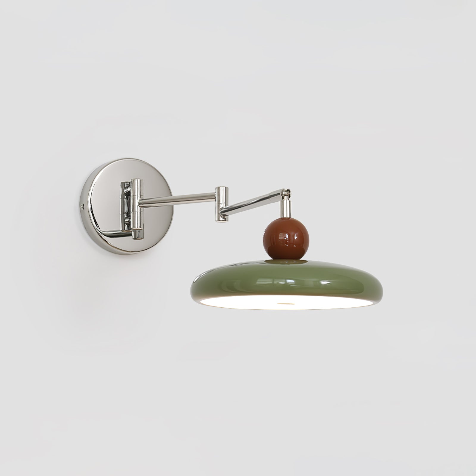 Modern Wall Lamp | Adjustable Swing Arm Wall Light | Stylish Wall Sconces | LED Reading Fixture | Lola Swing Arm Wall Lamp 9
