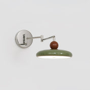 Modern Wall Lamp | Adjustable Swing Arm Wall Light | Stylish Wall Sconces | LED Reading Fixture | Lola Swing Arm Wall Lamp 9