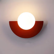 Modern Wall Lamp | Stylish Wall Sconces | LED Wall Lights Indoor | Nordic Design Wall Lighting | Elegant Semicircle Wall Fixture 10