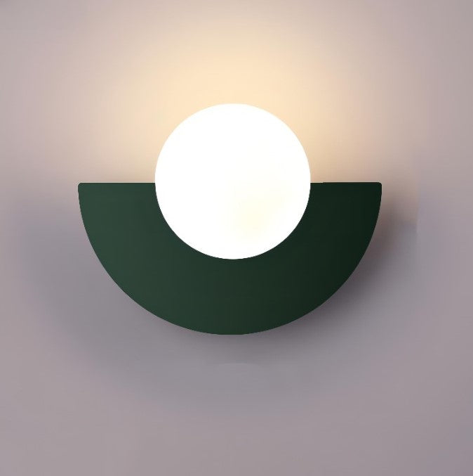Modern Wall Lamp | Stylish Wall Sconces | LED Wall Lights Indoor | Nordic Design Wall Lighting | Elegant Semicircle Wall Fixture 11