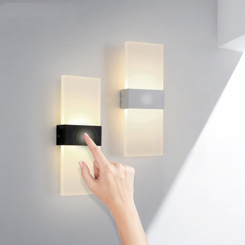 Modern Wall Lamp | Touch Sensor Wall Lights | Stylish Wall Sconces | LED Indoor Lighting Fixture | Nordic Design Wall Light for Home 1