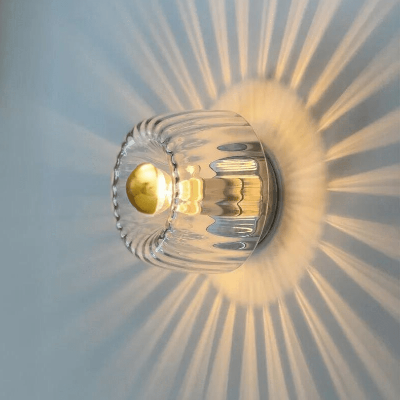 Modern Wall Sconce Lighting | Elegant Wall Lamp | Minimalist Wall Lights | Stylish Sconces for Home | Premium Glass Wall Sconce 1