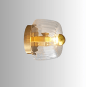 Modern Wall Sconce Lighting | Elegant Wall Lamp | Minimalist Wall Lights | Stylish Sconces for Home | Premium Glass Wall Sconce 6