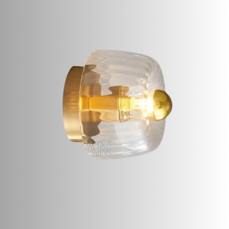 Modern Wall Sconce Lighting | Elegant Wall Lamp | Minimalist Wall Lights | Stylish Sconces for Home | Premium Glass Wall Sconce 6