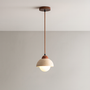 Mushroom Pendant Light | Kitchen Island Lighting Fixture | Adjustable Ceiling Light | Modern Stone Pendant | Contemporary LED Light for Home 2