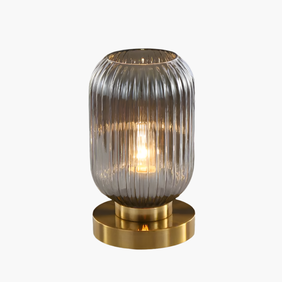 Nordic Amber Table Lamp – Modern LED Compatible Bedside Lamp for Living Room and Bedroom 10