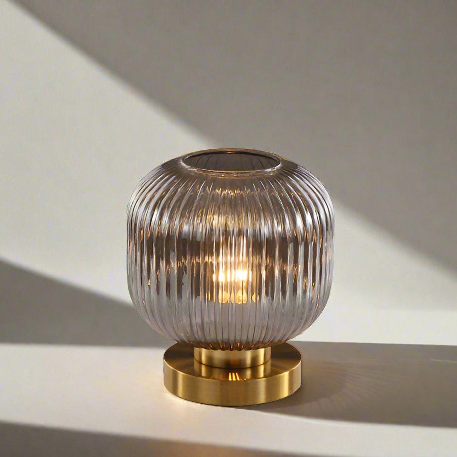 Nordic Amber Table Lamp – Modern LED Compatible Bedside Lamp for Living Room and Bedroom 11