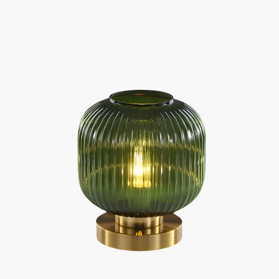 Nordic Amber Table Lamp – Modern LED Compatible Bedside Lamp for Living Room and Bedroom 13