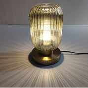 Nordic Amber Table Lamp – Modern LED Compatible Bedside Lamp for Living Room and Bedroom 5