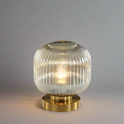 Nordic Amber Table Lamp – Modern LED Compatible Bedside Lamp for Living Room and Bedroom 8