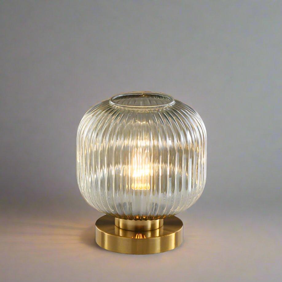 Nordic Amber Table Lamp – Modern LED Compatible Bedside Lamp for Living Room and Bedroom 8