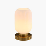 Nordic Amber Table Lamp – Modern LED Compatible Bedside Lamp for Living Room and Bedroom 9