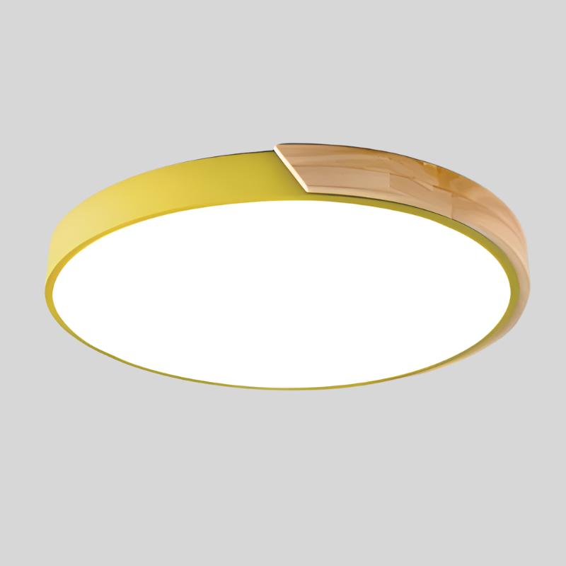 Nordic Wooden Ceiling Light | Modern LED Ceiling Lights | Cozy Ceiling Light Fixture | Minimalist Macaroon Design | Stylish Wooden Pendant Light for Home 11