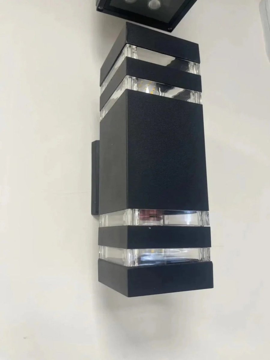 Outdoor Wall Light Sconce | Modern Exterior Wall Lights | Up and Down LED Fixture | Stylish Garden Lighting | Elegant Patio Wall Lamp 3