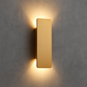 Outdoor Wall Light | Modern Outdoor Wall Lights | Weatherproof LED Wall Lantern | Exterior Wall Lights | Golden Garden Wall Light 0