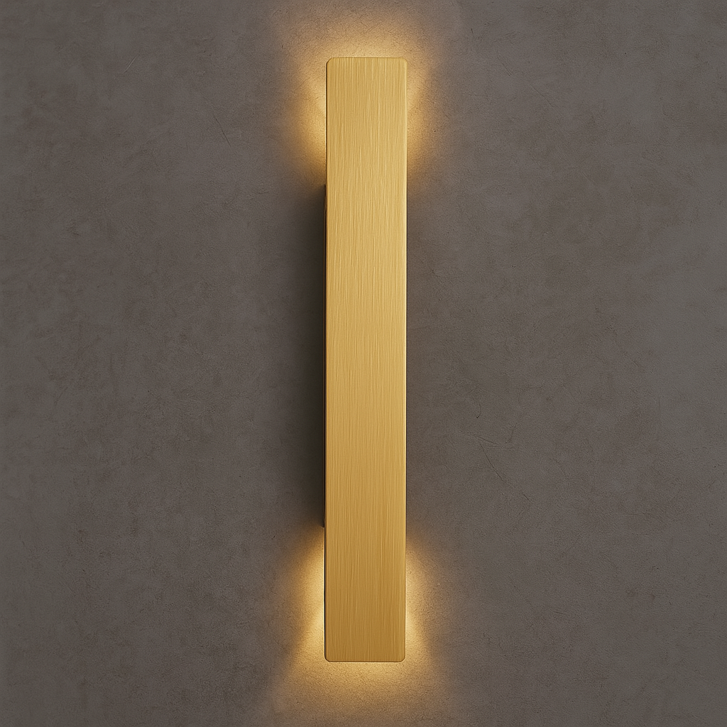 Outdoor Wall Light | Modern Outdoor Wall Lights | Weatherproof LED Wall Lantern | Exterior Wall Lights | Golden Garden Wall Light 4