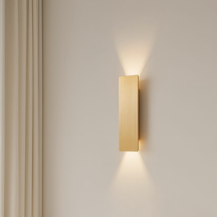 Outdoor Wall Light | Modern Outdoor Wall Lights | Weatherproof LED Wall Lantern | Exterior Wall Lights | Golden Garden Wall Light 5