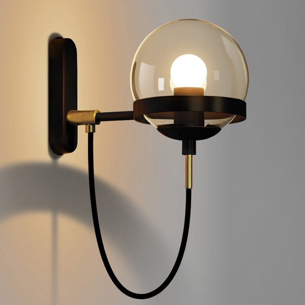 Postmodern Wall Lamp | E27 Wall Sconce Lighting | Stylish Wall Lights | Durable Iron Wall Fixture | Versatile Lighting for Home 0