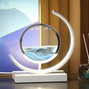 Quicksand Table Lamp with 3D Sand Art Design – Relaxing LED Bedside Lamp for Bedroom and Living Room Decor 4