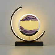 Quicksand Table Lamp with 3D Sand Art Design – Relaxing LED Bedside Lamp for Bedroom and Living Room Decor 7