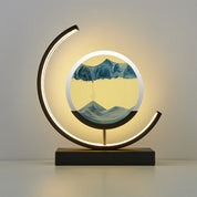 Quicksand Table Lamp with 3D Sand Art Design – Relaxing LED Bedside Lamp for Bedroom and Living Room Decor 8