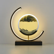 Quicksand Table Lamp with 3D Sand Art Design – Relaxing LED Bedside Lamp for Bedroom and Living Room Decor 9