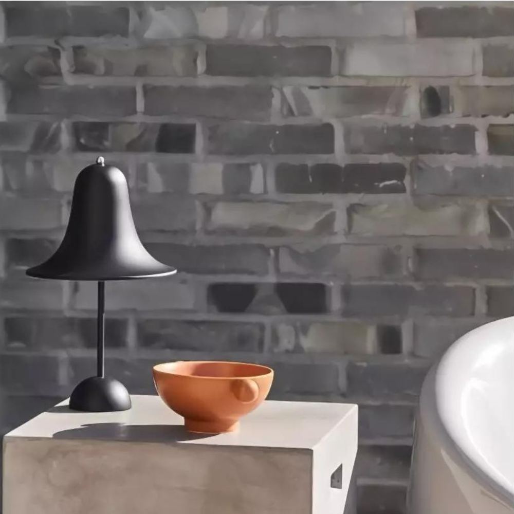 Retro Table Lamp | Stylish Bedside Table Lamps | Elegant Bedroom Lamps | Modern Table Lamps for Living Room | The Silver Veil for Home Decor 1