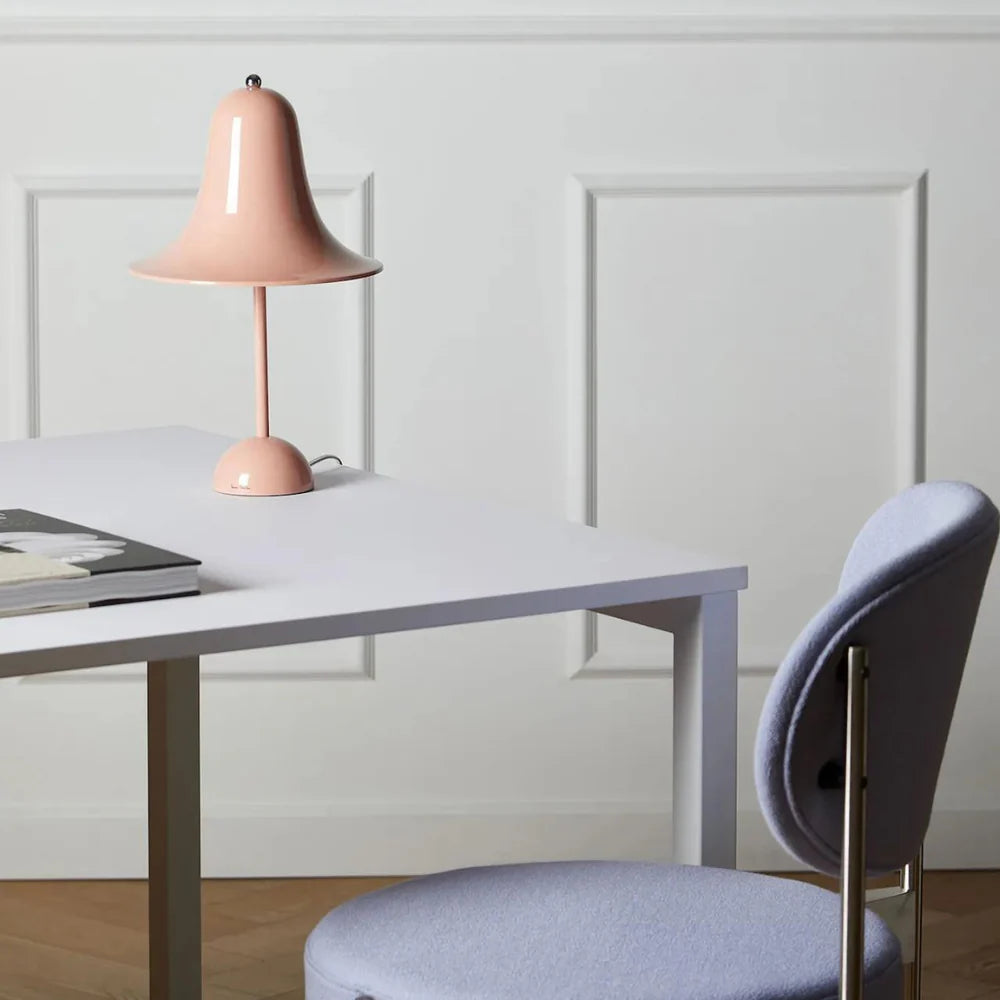 Retro Table Lamp | Stylish Bedside Table Lamps | Elegant Bedroom Lamps | Modern Table Lamps for Living Room | The Silver Veil for Home Decor 6