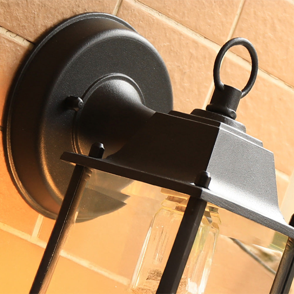 Retro Vintage Outdoor Wall Lights – IP44 Weather Resistant Aluminum Garden Lanterns for Patios and Entryways 2