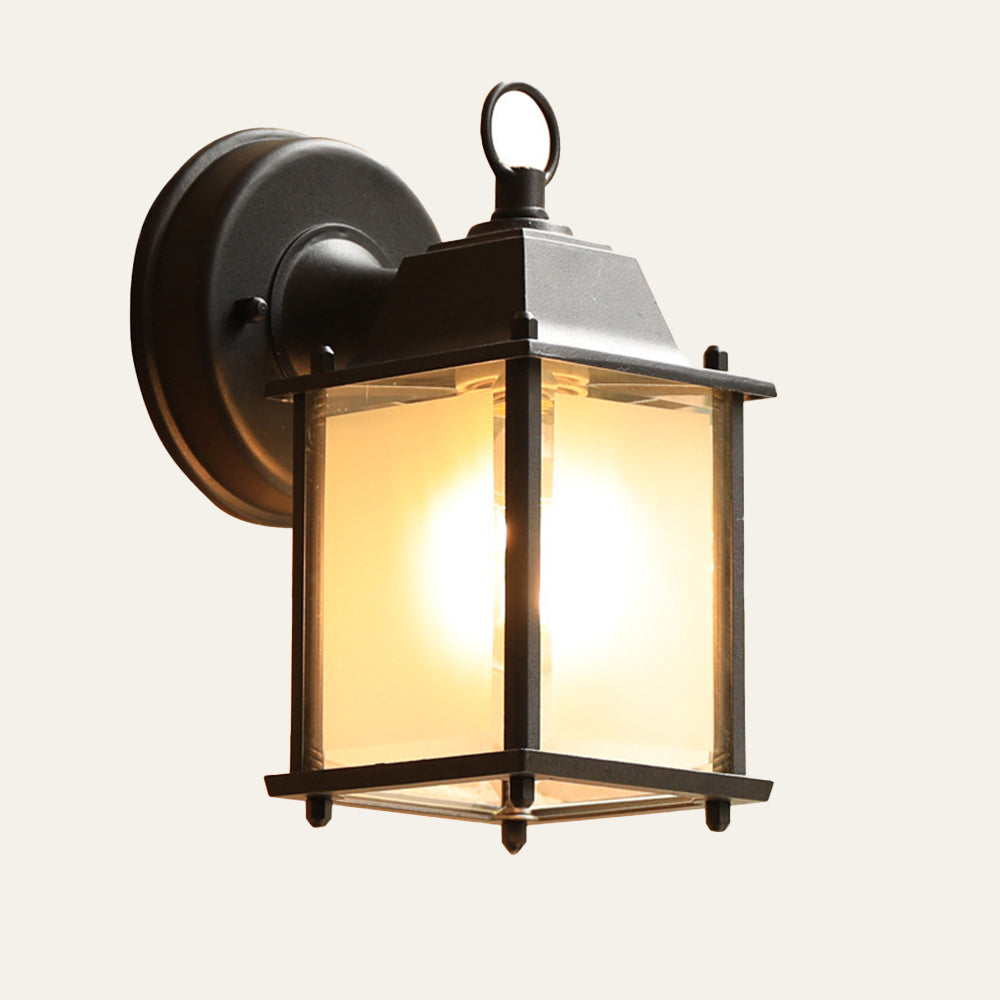 Retro Vintage Outdoor Wall Lights – IP44 Weather Resistant Aluminum Garden Lanterns for Patios and Entryways 7