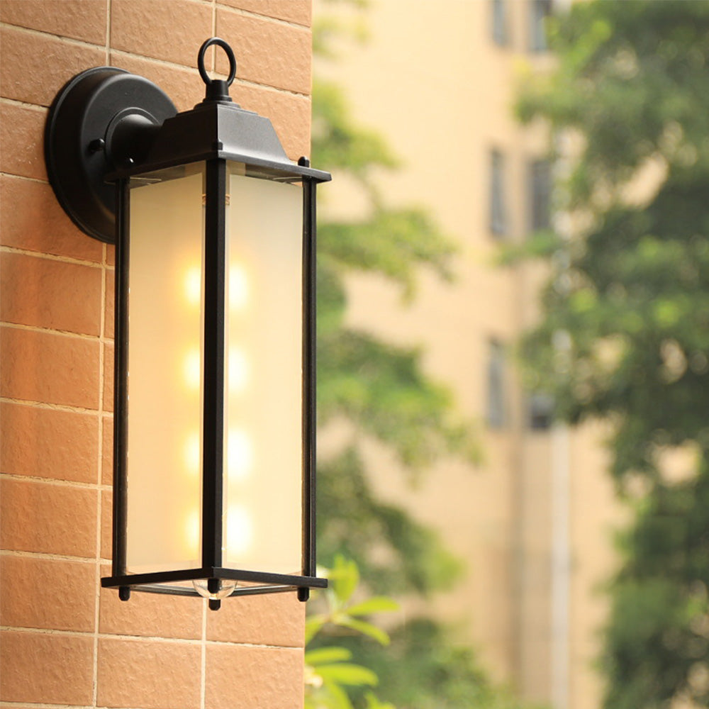 Retro Vintage Outdoor Wall Lights – IP44 Weather Resistant Aluminum Garden Lanterns for Patios and Entryways 9