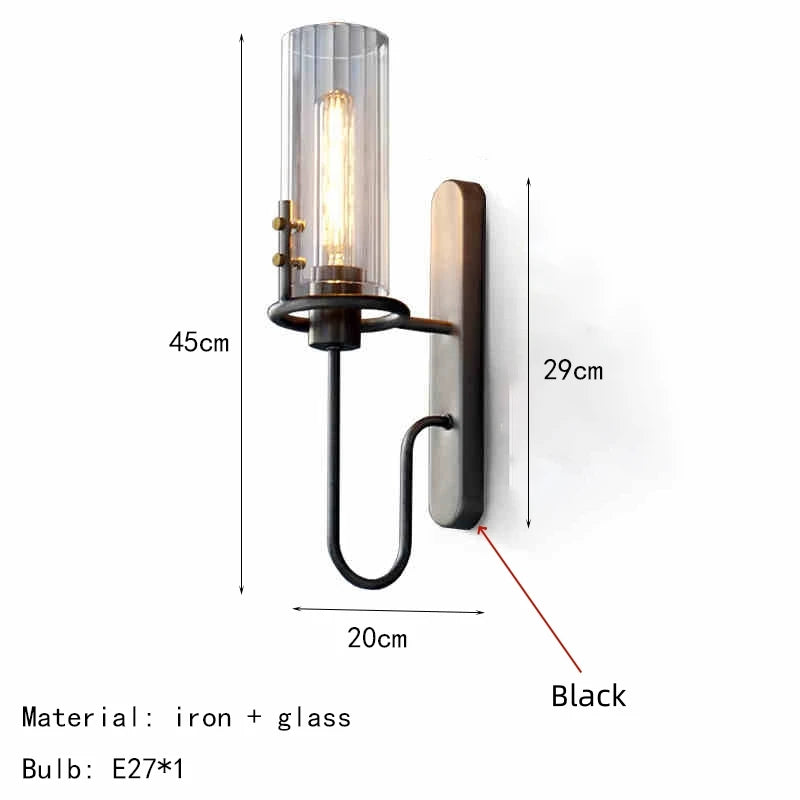 Retro Wall Light | Vintage Wall Sconces | Industrial Wall Lamp | Decorative Wall Fixture | Trend Nexorath Retro Wall Light for Home 0