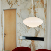 Scandinavian Pendant Light | Modern Glass Pendant Lighting | Adjustable Hanging Light | Pendant Lighting for Kitchen Island | Handi Danish Pendant for Home 1