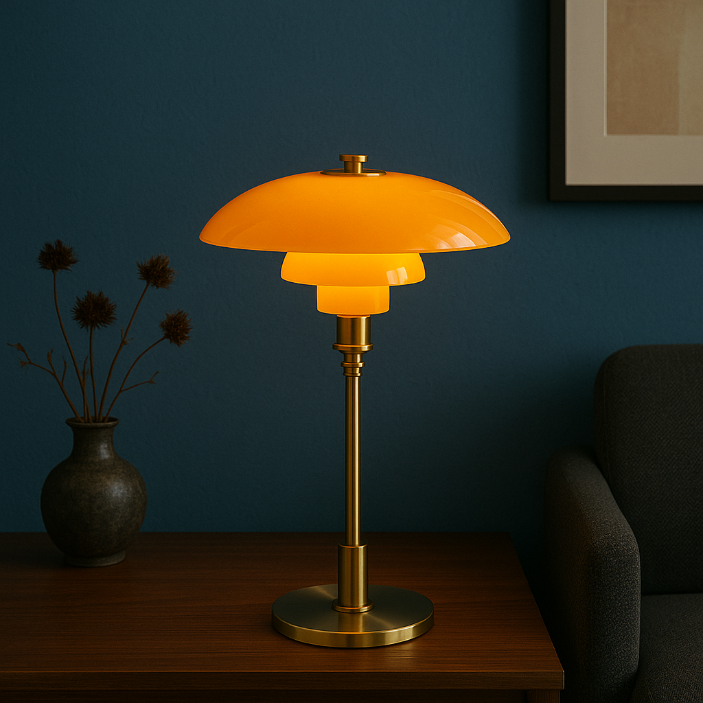 Scandinavian Table Lamp | Modern Bedside Lamps | Minimalist Desk Lamp | Stylish Bedroom Lighting | Danish Designer Table Lamp 4