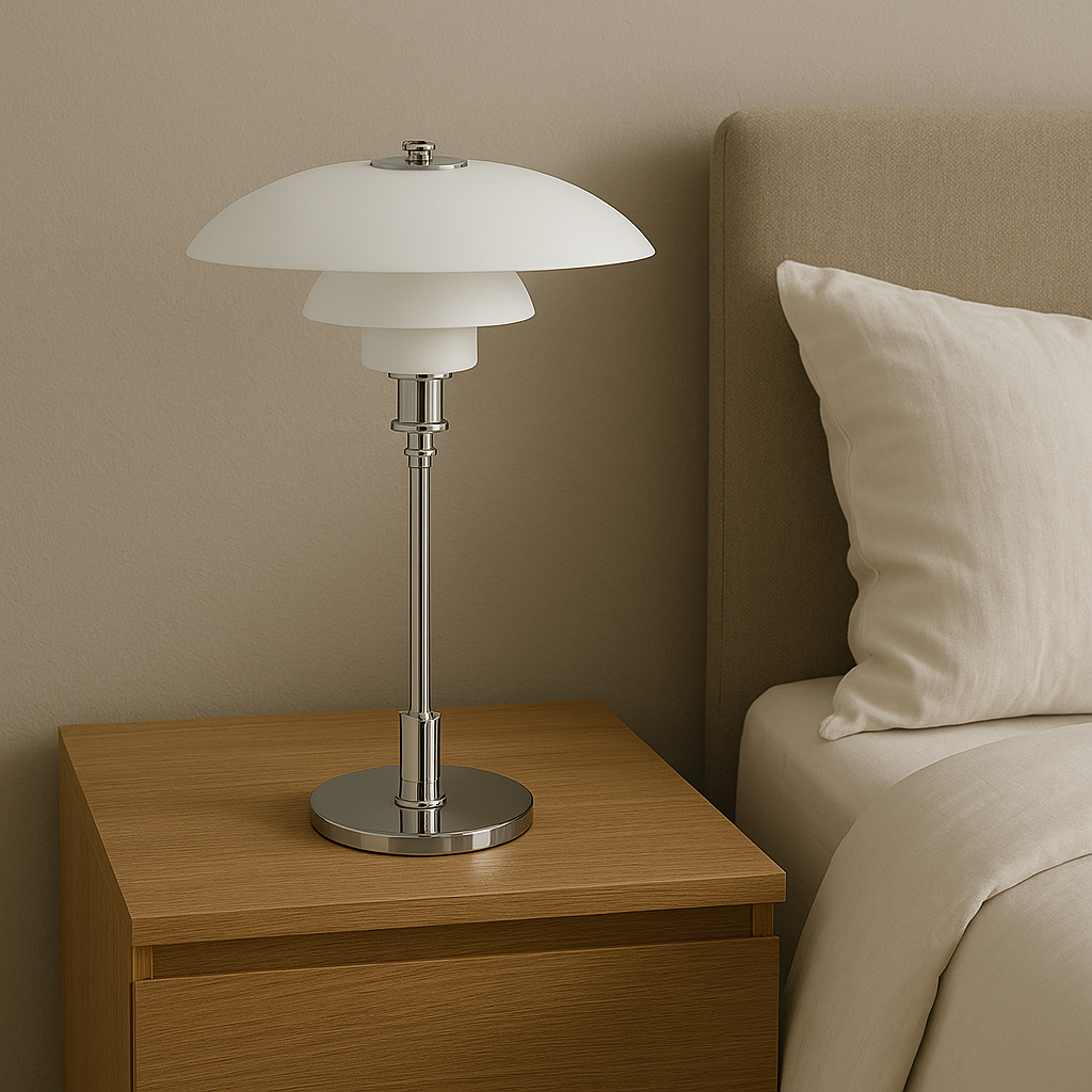 Scandinavian Table Lamp | Modern Bedside Lamps | Minimalist Desk Lamp | Stylish Bedroom Lighting | Danish Designer Table Lamp 5