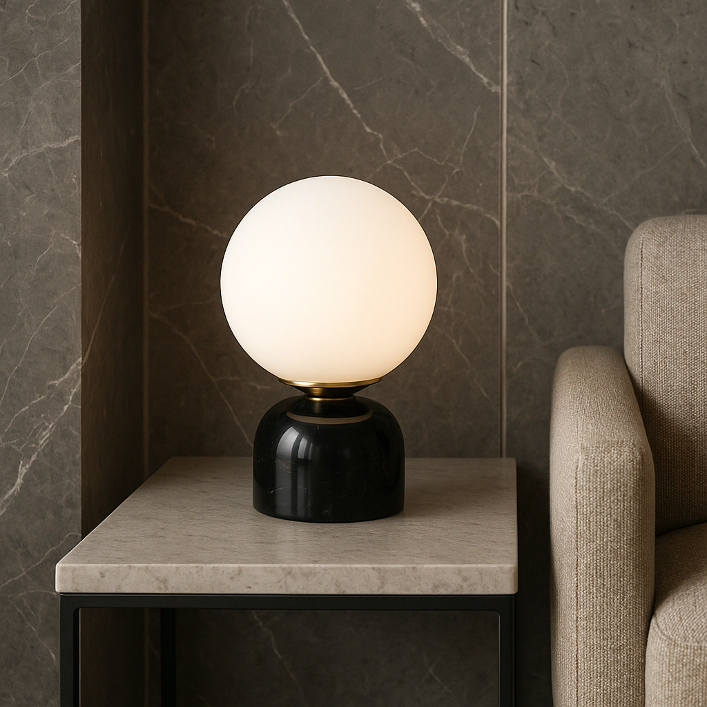 Scandinavian Table Lamp | Modern LED Light | Minimalist Design Fixture | Elegant Home Lighting | Hindsa Table Lamp for Dining Room 4