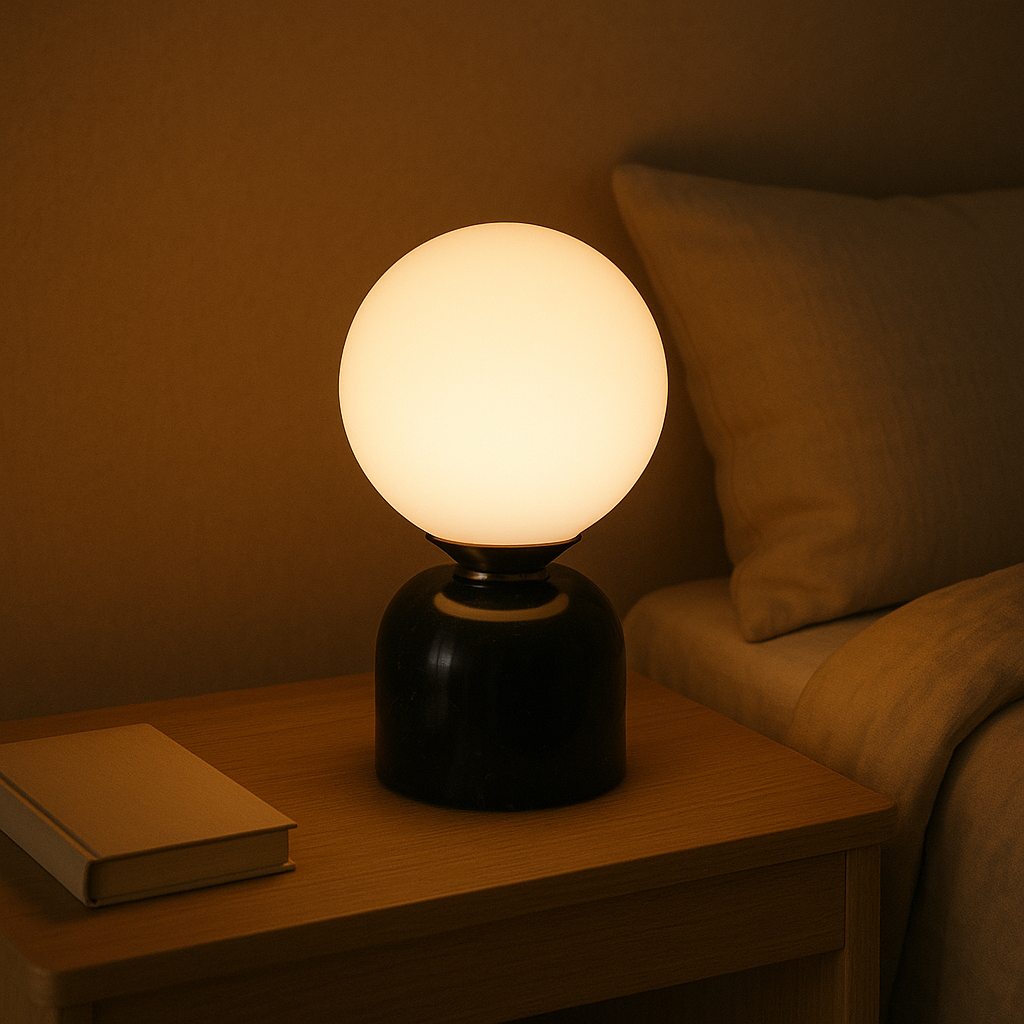 Scandinavian Table Lamp | Modern LED Light | Minimalist Design Fixture | Elegant Home Lighting | Hindsa Table Lamp for Dining Room 7