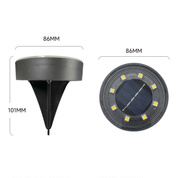 Solar Garden Lights - Waterproof LED Outdoor Lights for Eco-Friendly Illumination, 12 Hours of Light, Flexible Placement 6