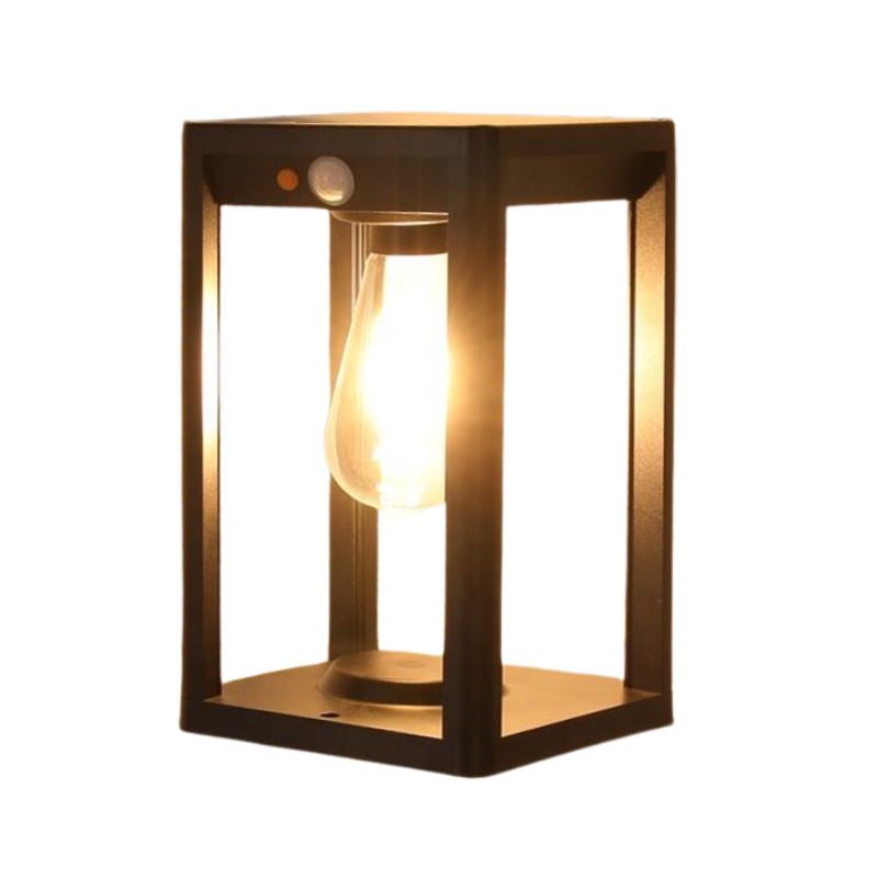 Solar Garden Lights – Weather-Resistant Solar-Powered Pillar Lamp with LED Motion Detector for Outdoor Use 7