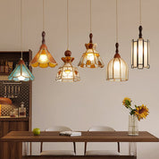 Tiffany Stained Glass Pendant Light | Vintage Kitchen Pendant Lighting | Elegant Glass Hanging Lights | Unique Decorative Ceiling Fixture | Stylish Tiffany Pendant Lamp 2