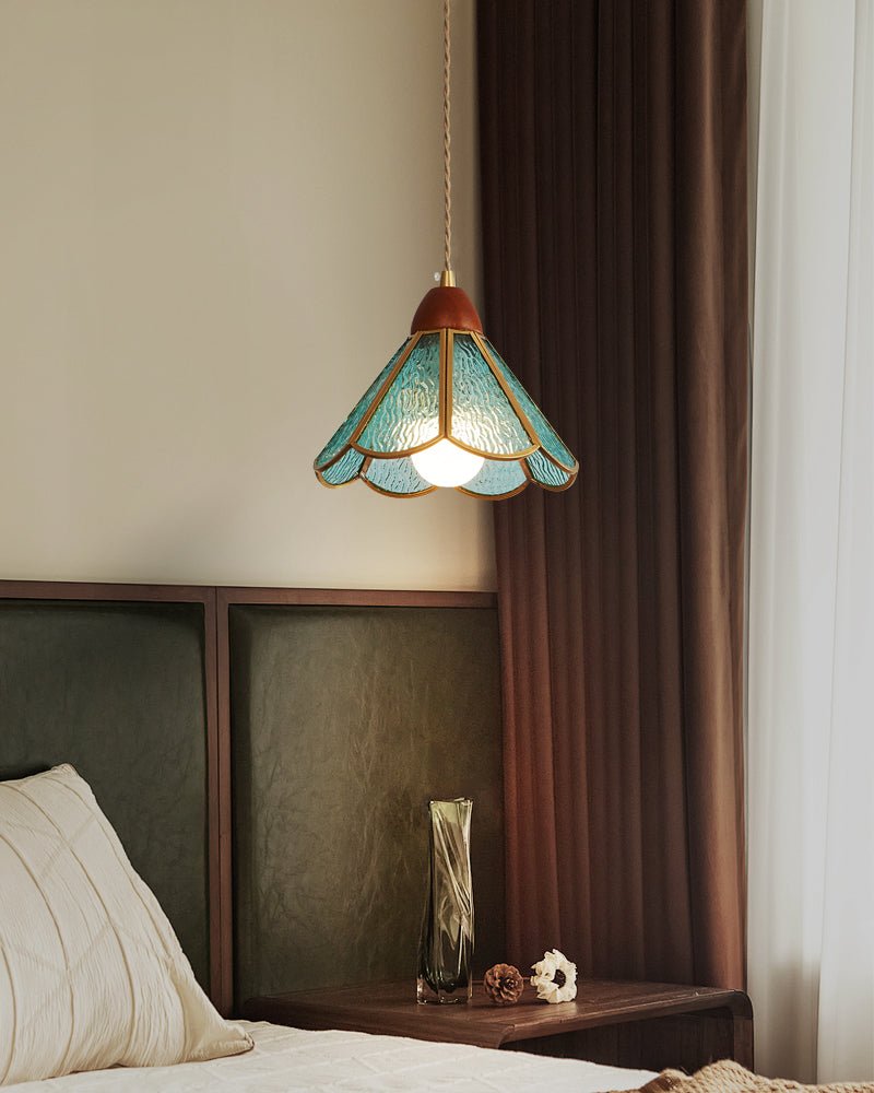 Tiffany Stained Glass Pendant Light | Vintage Kitchen Pendant Lighting | Elegant Glass Hanging Lights | Unique Decorative Ceiling Fixture | Stylish Tiffany Pendant Lamp 6