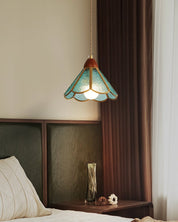 Tiffany Stained Glass Pendant Light | Vintage Kitchen Pendant Lighting | Elegant Glass Hanging Lights | Unique Decorative Ceiling Fixture | Stylish Tiffany Pendant Lamp 6