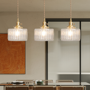 Vintage Crystal Pendant Light | Elegant Glass Hanging Light | Adjustable Ceiling Fixture | Stylish Hanging Lamps | Timeless Home Lighting Decor 10