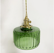 Vintage Crystal Pendant Light | Elegant Glass Hanging Light | Adjustable Ceiling Fixture | Stylish Hanging Lamps | Timeless Home Lighting Decor 3