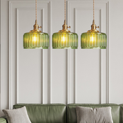 Vintage Crystal Pendant Light | Elegant Glass Hanging Light | Adjustable Ceiling Fixture | Stylish Hanging Lamps | Timeless Home Lighting Decor 6