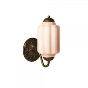 Vintage Milk Glass Wall Sconce | Elegant Wall Light Fixture | Retro Wall Lamp | Decorative Sconce Light | Aura Eloise Vintage Lighting 10