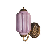 Vintage Milk Glass Wall Sconce | Elegant Wall Light Fixture | Retro Wall Lamp | Decorative Sconce Light | Aura Eloise Vintage Lighting 11