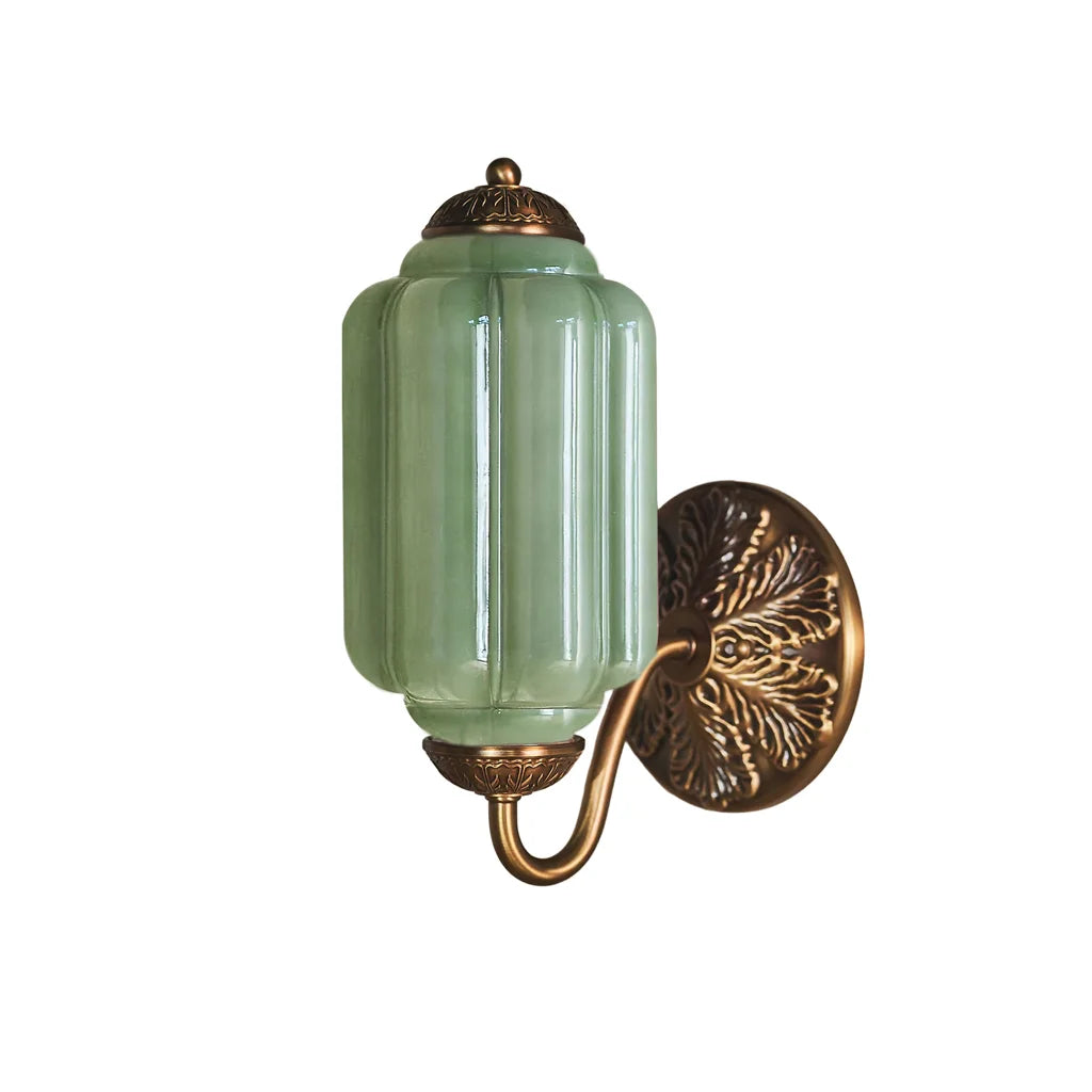 Vintage Milk Glass Wall Sconce | Elegant Wall Light Fixture | Retro Wall Lamp | Decorative Sconce Light | Aura Eloise Vintage Lighting 13