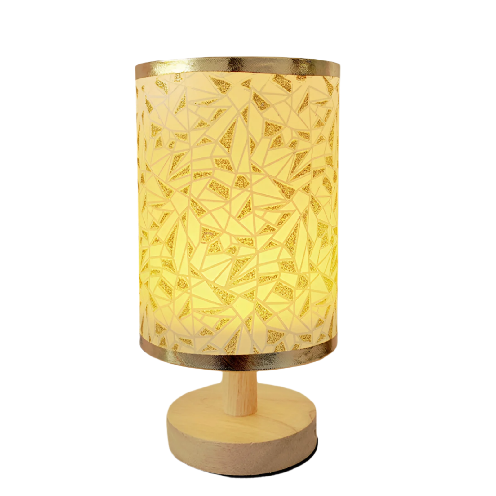 Vintage Table Lamp | USB-Powered Bedside Lamp | Classic Desk Light | Energy-Efficient Accent Lamp | Retro Style Fabric Table Lamp 10