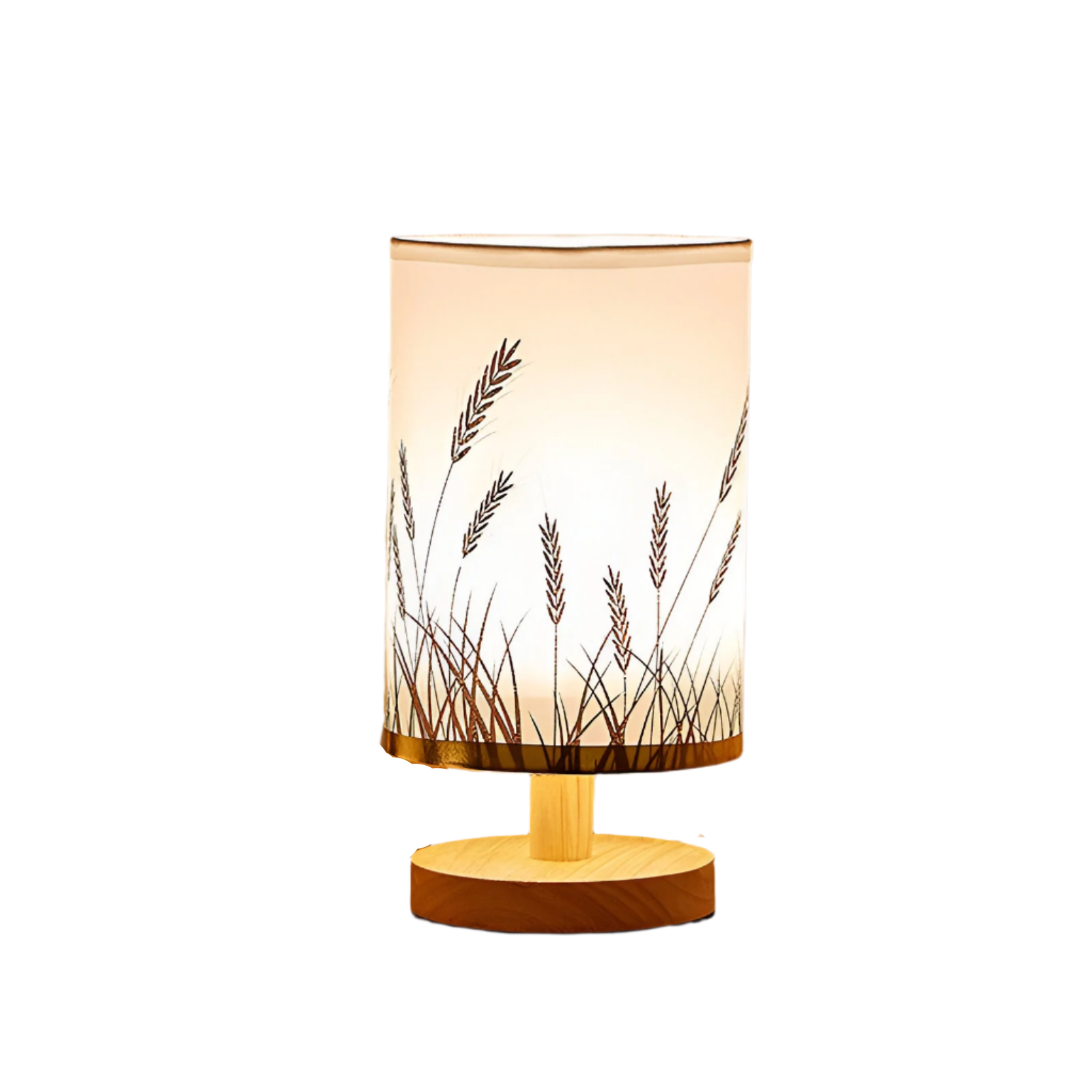 Vintage Table Lamp | USB-Powered Bedside Lamp | Classic Desk Light | Energy-Efficient Accent Lamp | Retro Style Fabric Table Lamp 9